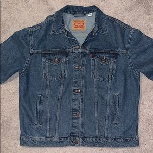 Levi size XL jean jacket, worn once